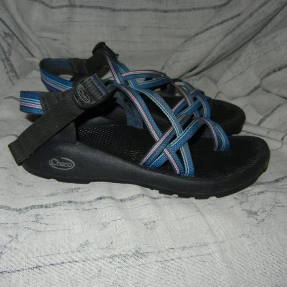 Chaco | Shoes | Checker Chaco Zx2 Unaweep Blue Water Hiking  display picture 2